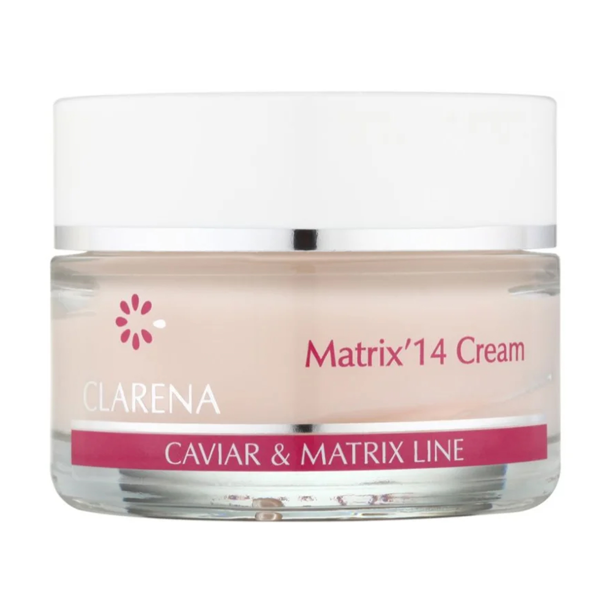 Крем для зрілої шкіри обличчя Clarena Caviar&amp;Matrix Line Matrix' 14 Cream, 50 мл